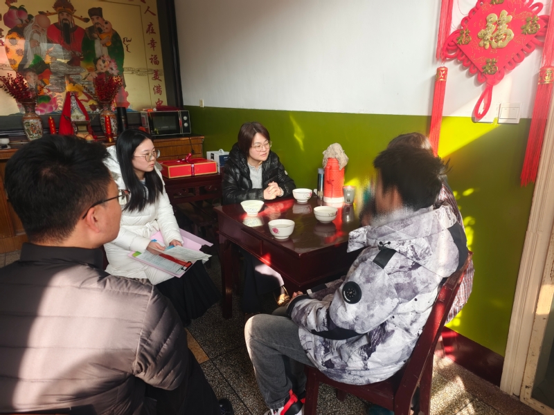 “信”好有你，“访”途送暖——信息工程学院开展寒假家访活动