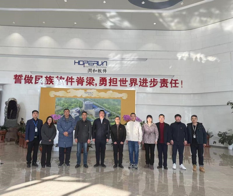 信息工程学院党总支第二党支部赴江苏润和软件股份有限公司开展党建共建活动