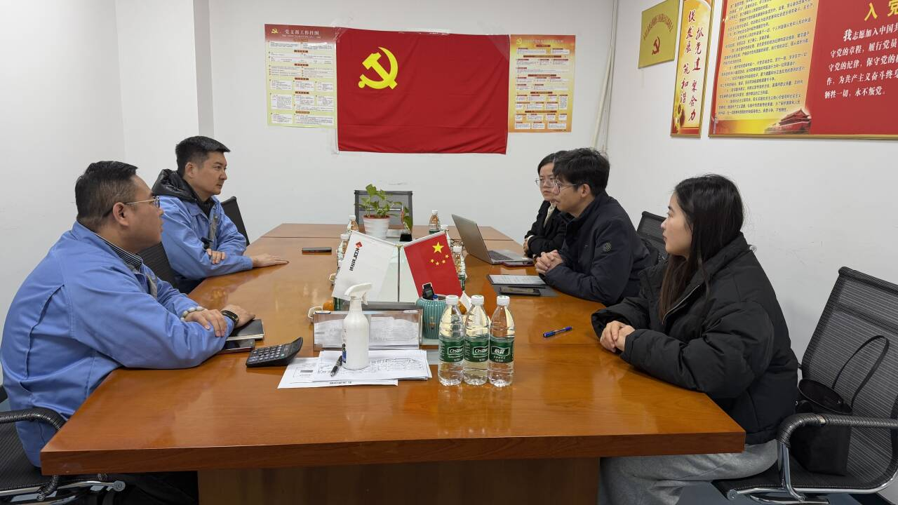 电气工程学院党总支赴江苏科达利精密工业有限公司开展党建共建与访企拓岗活动