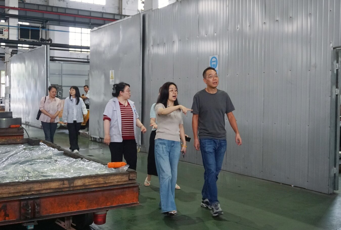 人工智能学院赴常州天山重工洽谈企业培训合作