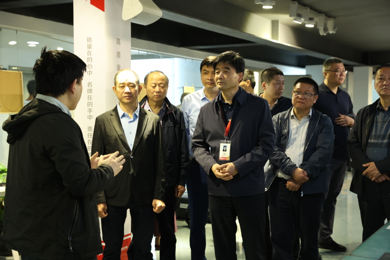 常州市科教城管委会带领宿迁泽达职业技术学院来校调研