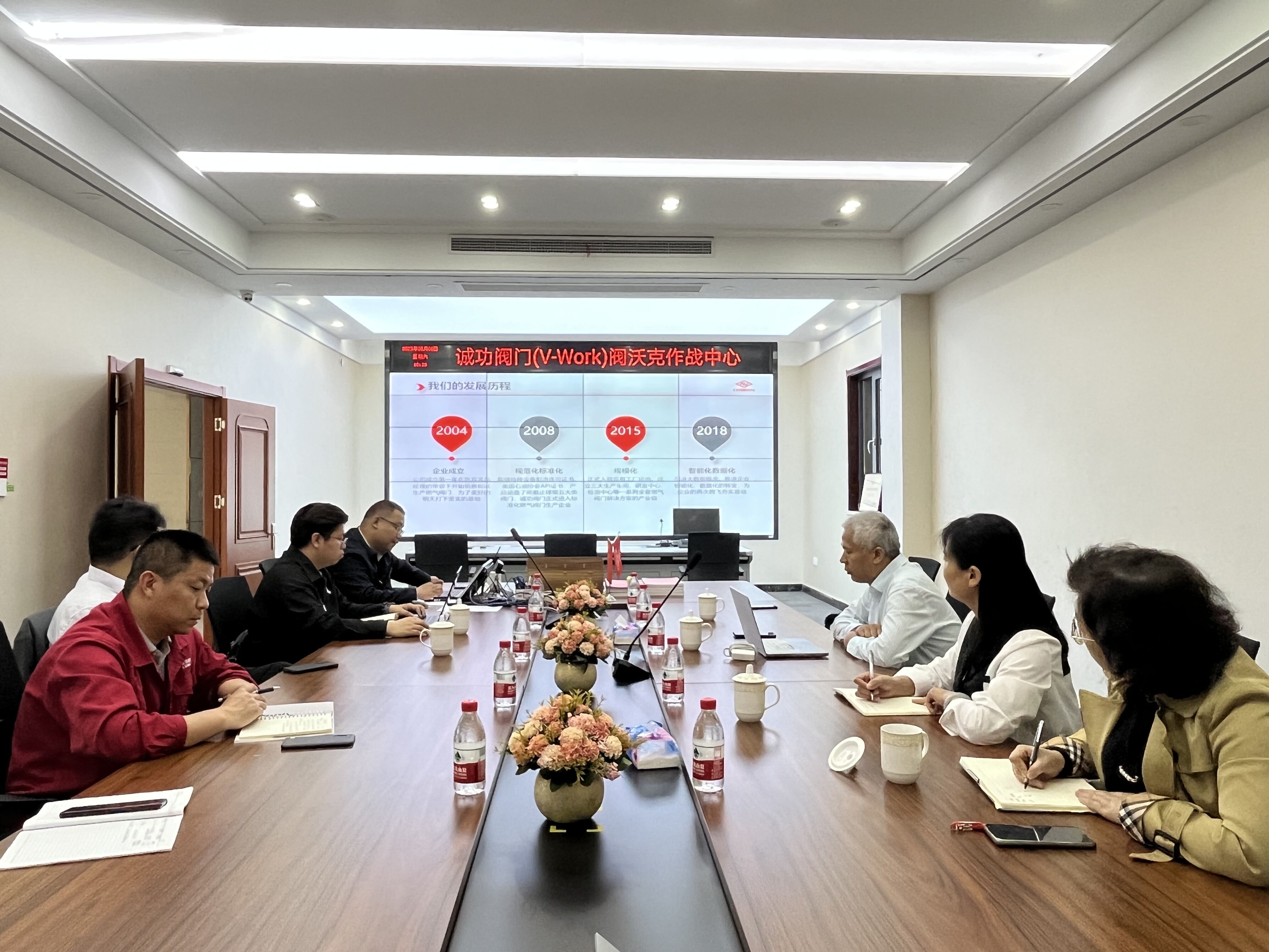 机械工程学院赴江苏诚功阀门科技有限公司访企拓岗调研校企合作