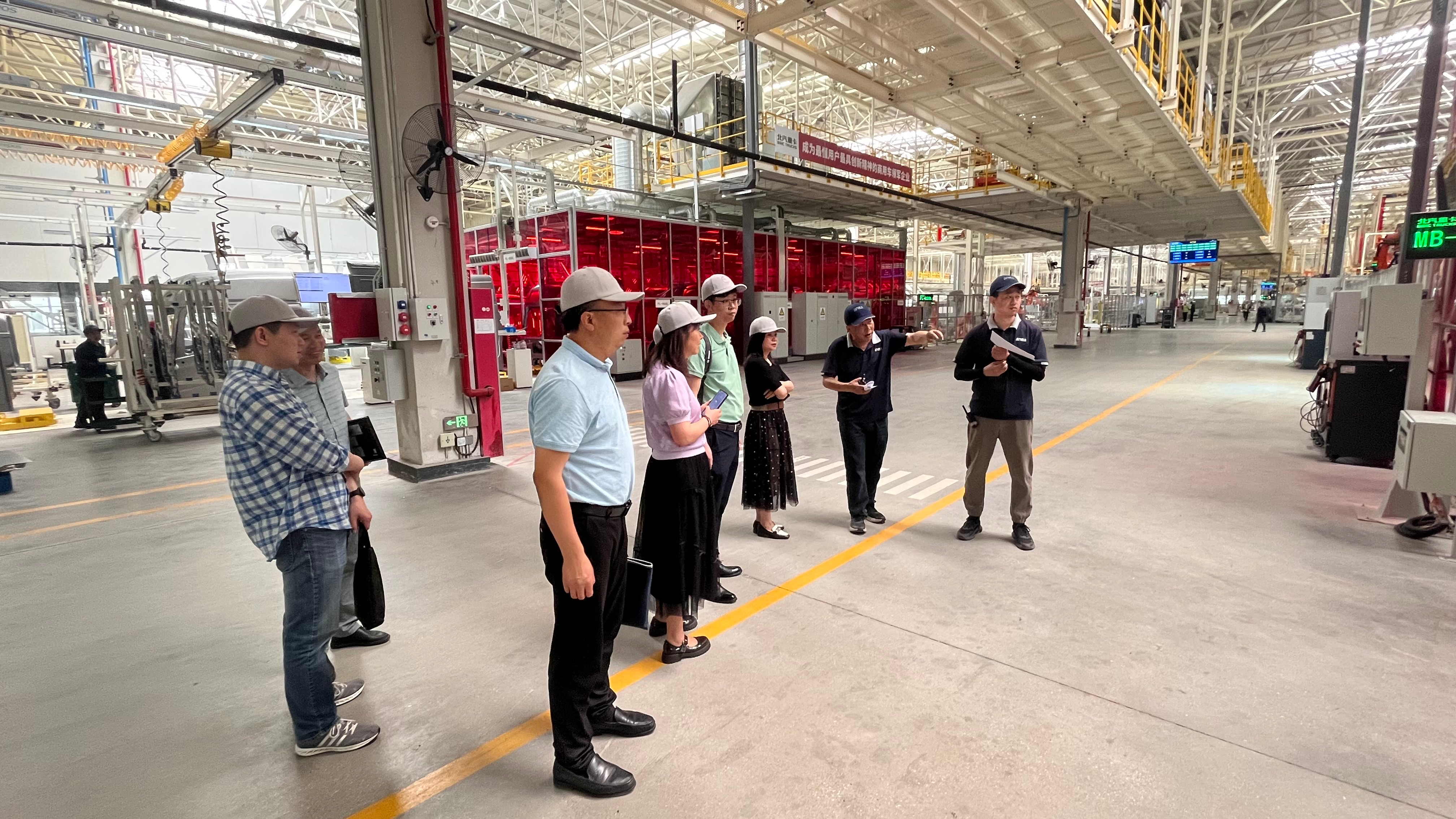 【访企拓岗促就业】电气工程学院赴北汽重型汽车有限公司开展合作交流