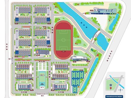 千呼万唤的溧阳基地手绘地图来啦！同学们快来查收！ #开学必备 #校园日常 #大学