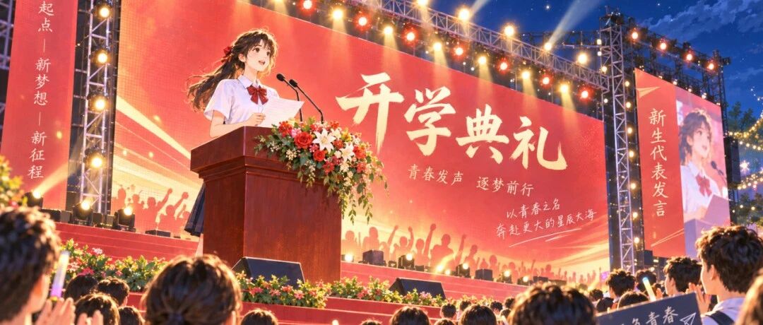 迎新季 | 你的声音，将响彻开学典礼！常机电2026级新生代表招募啦