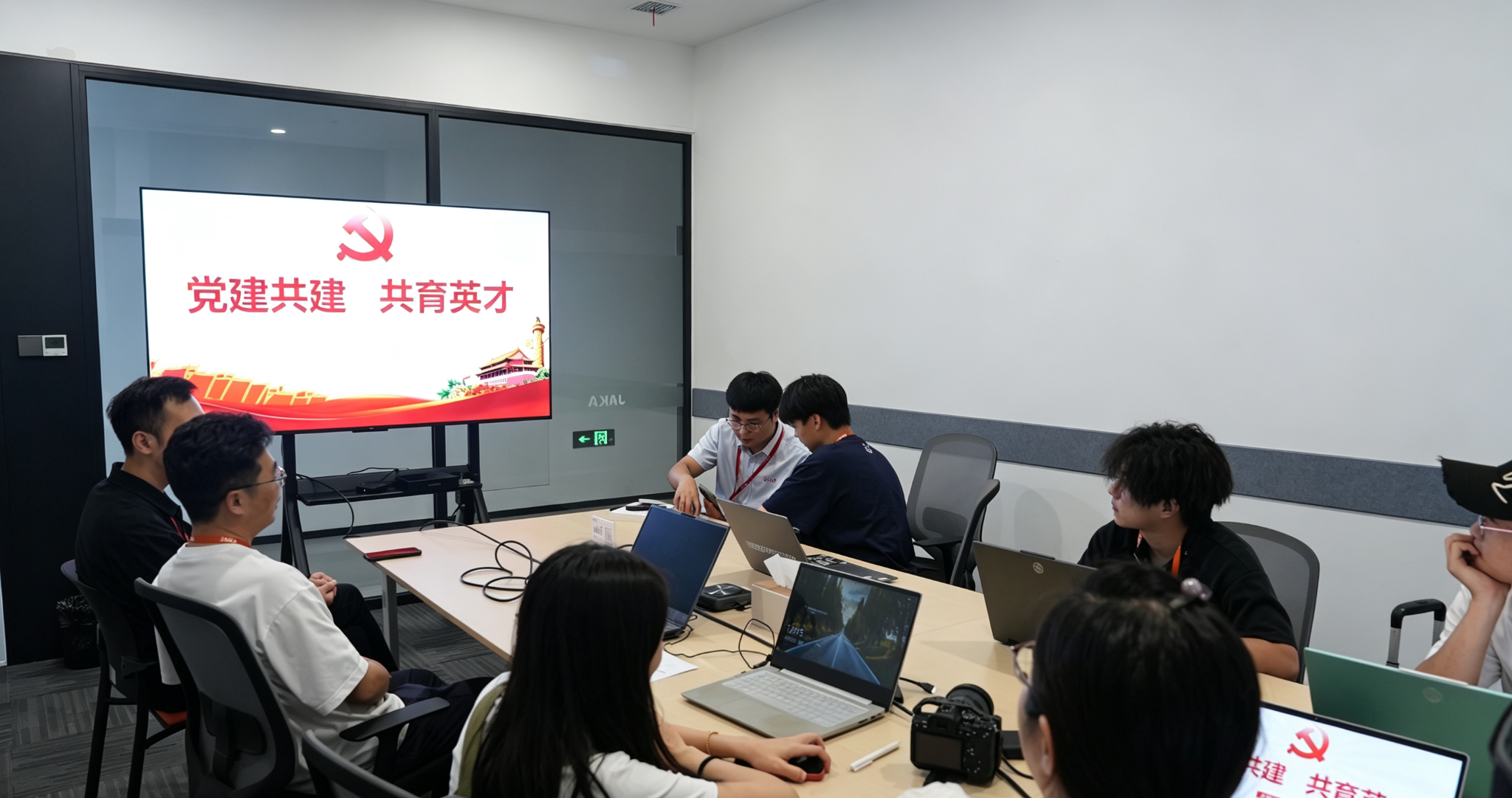 智能控制学院赴节卡机器人股份有限公司开展党建共建活动